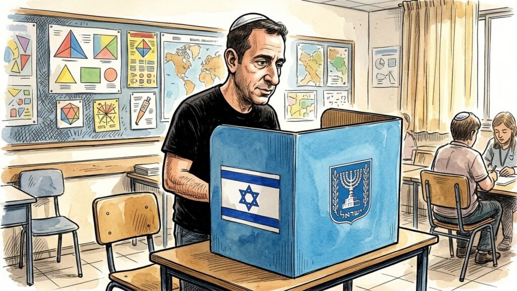 Israel votes: Netanyahu and Eisenkot blocs near even in final polls