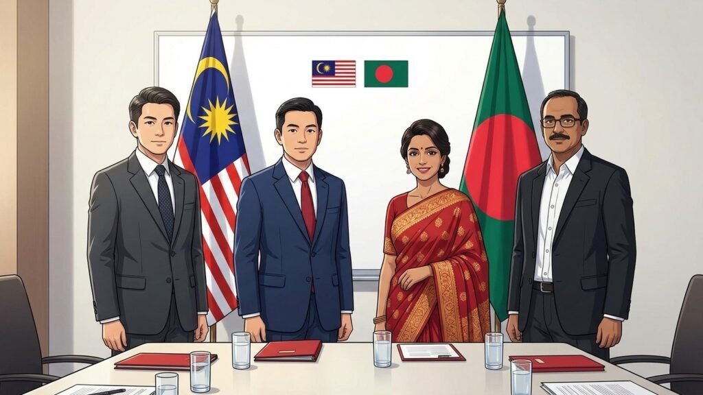 Bangladesh and Malaysia open free-trade talks, aiming for a deal by 2027