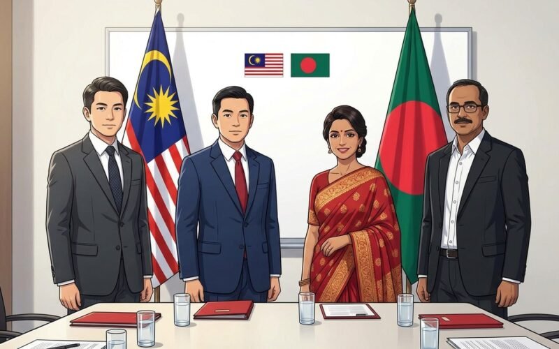 Bangladesh and Malaysia open free-trade talks, aiming for a deal by 2027