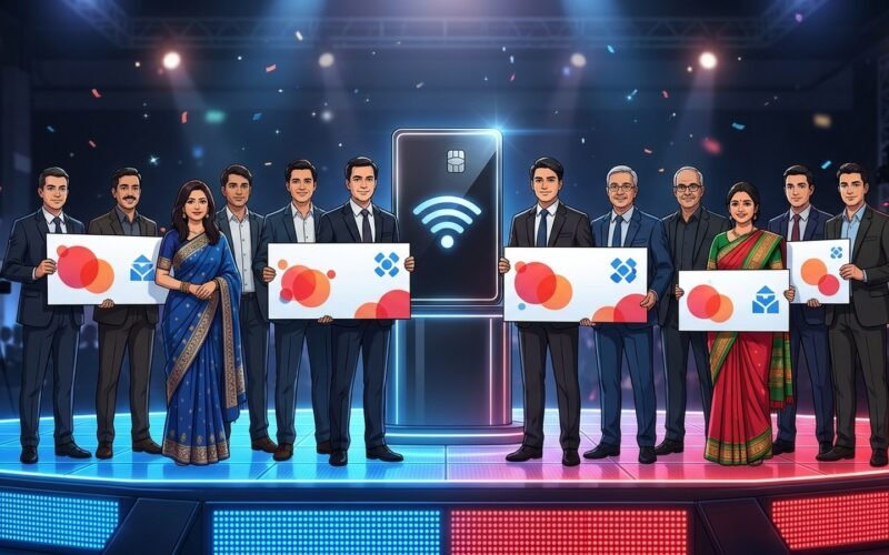 UCB, Mastercard and Grameenphone launch a tap-to-pay sticker card