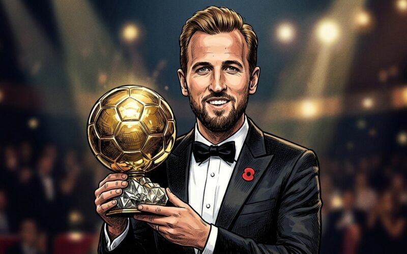 Kane's dream night: England captain wins the Ballon d'Or